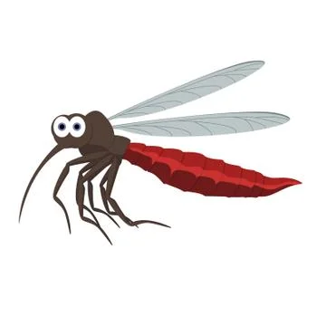 Vector mosquito for your ideas Stock Illustration