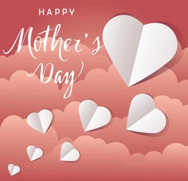Vector Mother's Day Illustrazione stock