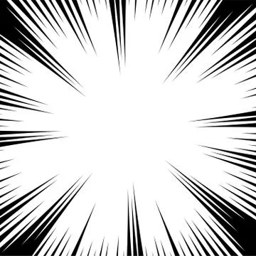 Vector motion line background. radial speed. Stock Illustration