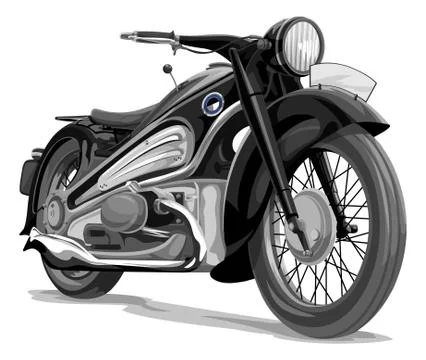 Vector of motorcycle. Stock Illustration