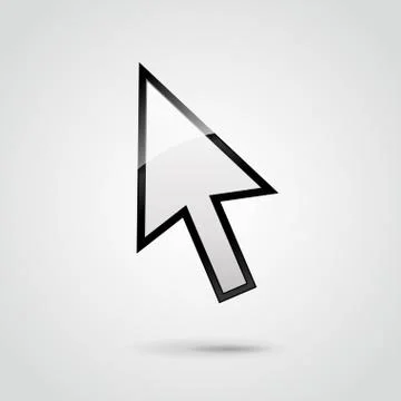 Vector mouse pointer 스톡 일러스트