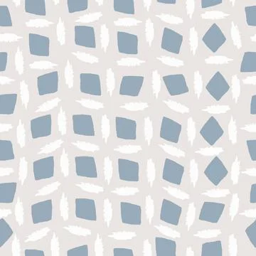 Vector multicolor seamless pattern from blots. Free form abstract spots. Illustrazione stock