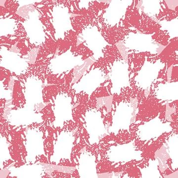 Vector multicolor seamless pattern from blots. Free form abstract spots. Design Stock Illustration