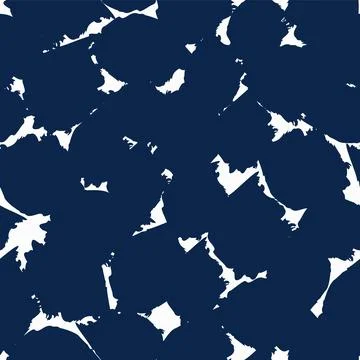 Vector multicolor seamless pattern from blots. Free form abstract spots. Design Stock Illustration