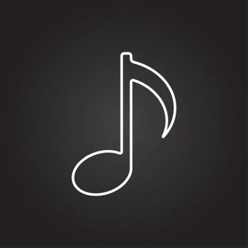 Vector music icon Stock Illustration