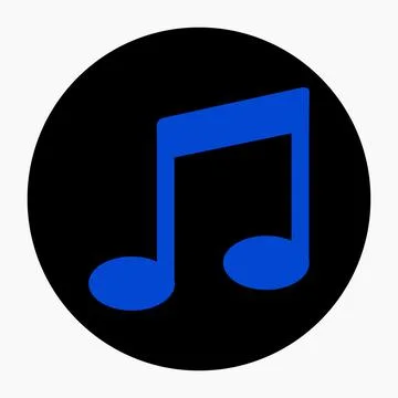 Vector Music note 스톡 일러스트