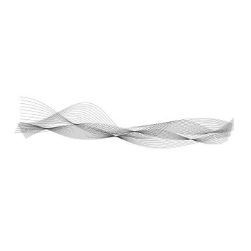 Vector music sound waves Stock Illustration