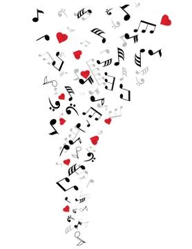 Vector Musical Notes Stock Illustration
