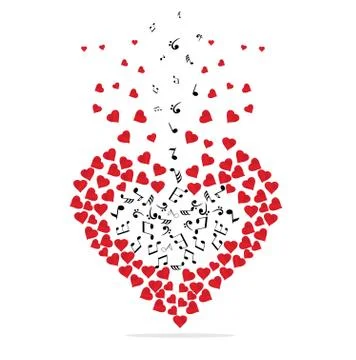 Vector Musical Notes Stock Illustration