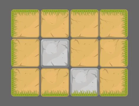 Vector natural background design elements Stock Illustration