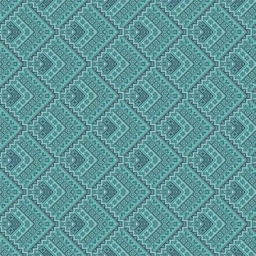 Vector nature patch pattern. Mosaic background Illustrazione stock