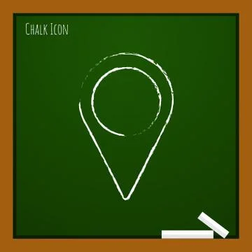 Vector navigation icon. Eps10 Stock Illustration