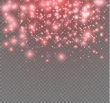 Vector neon glitter particles background effect for luxury greeting rich card Stock Illustration