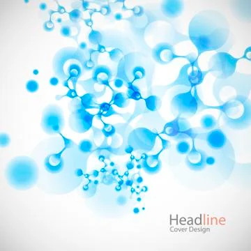 Vector network background. Connect concept Illustrazione stock