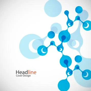 Vector network background Stock Illustration