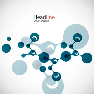 Vector network background Stock Illustration