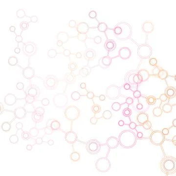 Vector network background for presentation. Connect concept Illustrazione stock