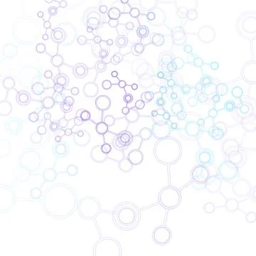 Vector network background for presentation. Connect concept Stockillustratie