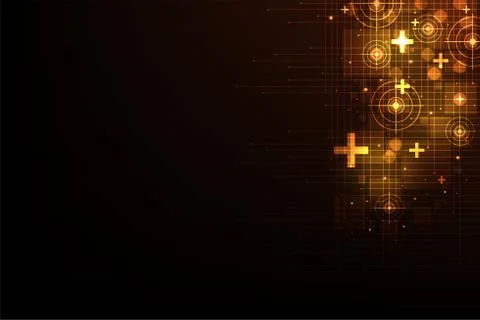 Vector network technology of communication. Stock Illustration