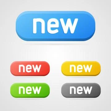 Vector new elements Stock Illustration