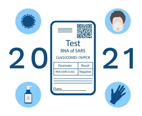 Vector New normal QR code Health Immunity Protect イラスト素材
