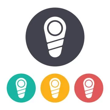 Vector newborn icon Stock Illustration