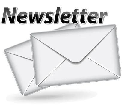 Vector newsletter icon Stock Illustration