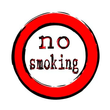 Vector no smoking Stock Illustration
