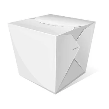 Vector noodle box Stock Illustration