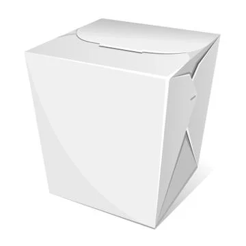 Vector noodle box Stock Illustration