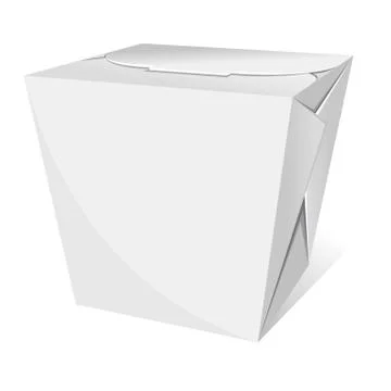 Vector noodle box Stock Illustration