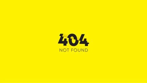 Vector not found web page design Stock Illustration