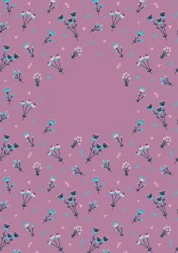 Vector note book cover with flowers in cartoon style and cute elements decora Stockillustratie