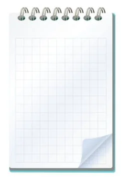 Vector notepad Stock Illustration