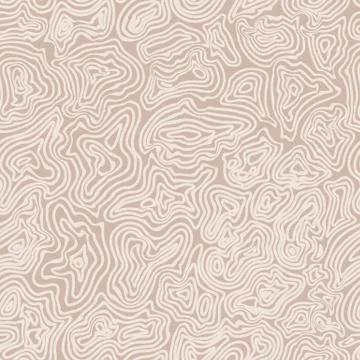 Vector nude circle seamless pattern. Beige illustration. Illustrazione stock