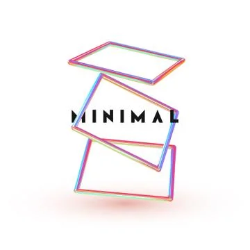 Vector Objects 3d shape. Stock Illustration