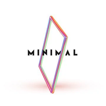 Vector Objects 3d shape. Illustrazione stock