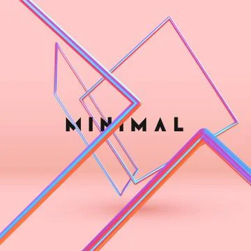 Vector Objects 3d shape. Stock Illustration