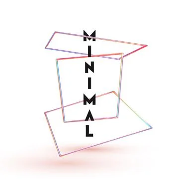 Vector Objects 3d shape. Illustrazione stock