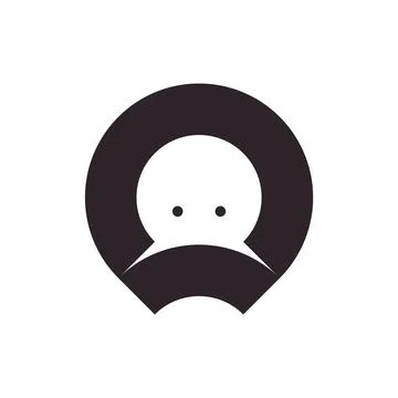 Vector octopus in shifted shape style. Digital art Stock Illustration