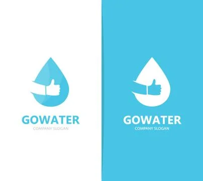 Vector of oil and like logo combination. Drop and best symbol or icon. Unique Stock Illustration