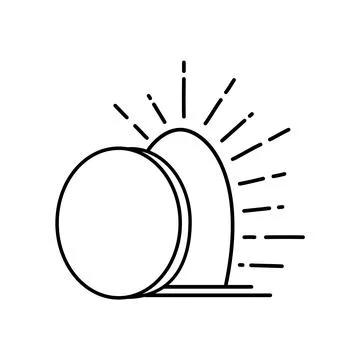 Vector Open tomb of Jesus Christ. Easter resurrection Sunday. Christian coffin Stock Illustration