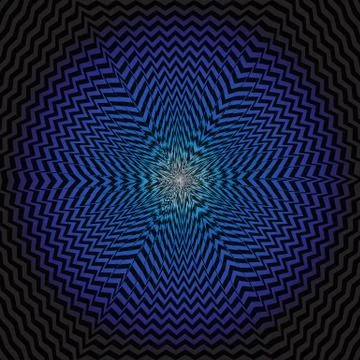 Vector optical illusion 스톡 일러스트