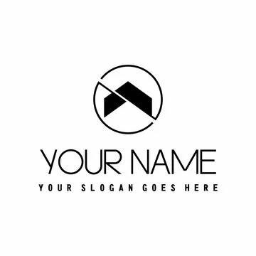 Vector or arrow shape design. Circle abstract concept. Stock Illustration