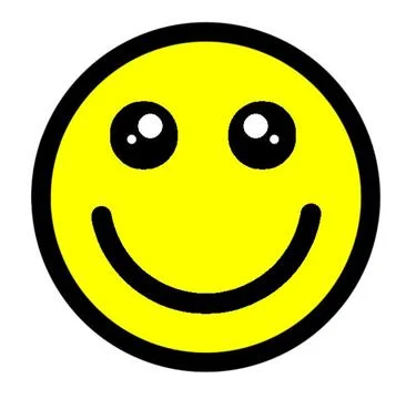 Vector or illustration of a round face expression emoticon Illustrazione stock