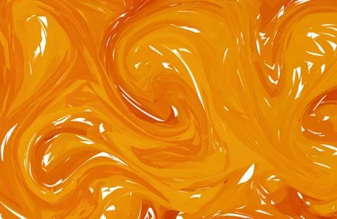 Vector Orange White marble abstract background. Liquid marble pattern. Trendy Illustrazione stock