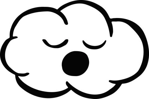 Vector original smiley, emotion line illustration Stock Illustration