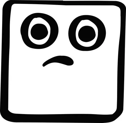 Vector original smiley, emotion line illustration Stock Illustration