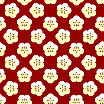 Vector ornament seamless pattern wallpaper Stock Illustration