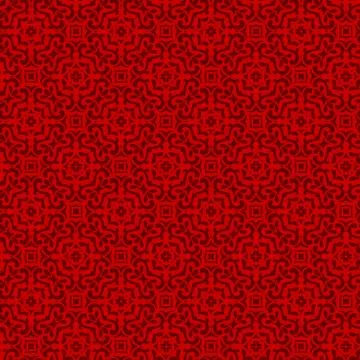 Vector ornament seamless pattern wallpaper Stock Illustration